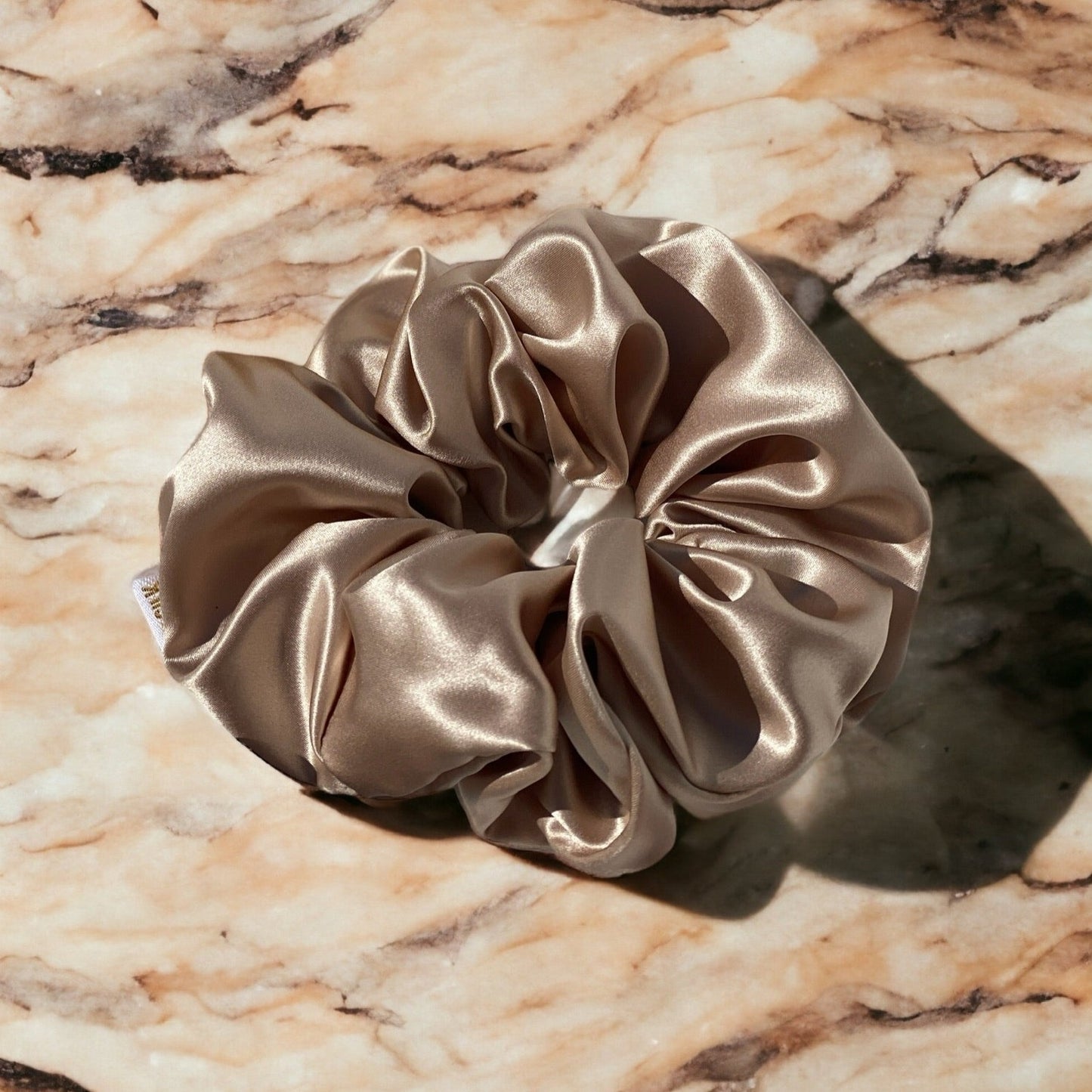 Organic XL Silk Scrunchie - Sunday