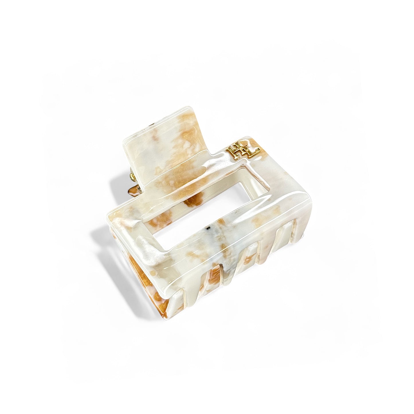 Ecofriendly Acetate Midi Clip - Marble