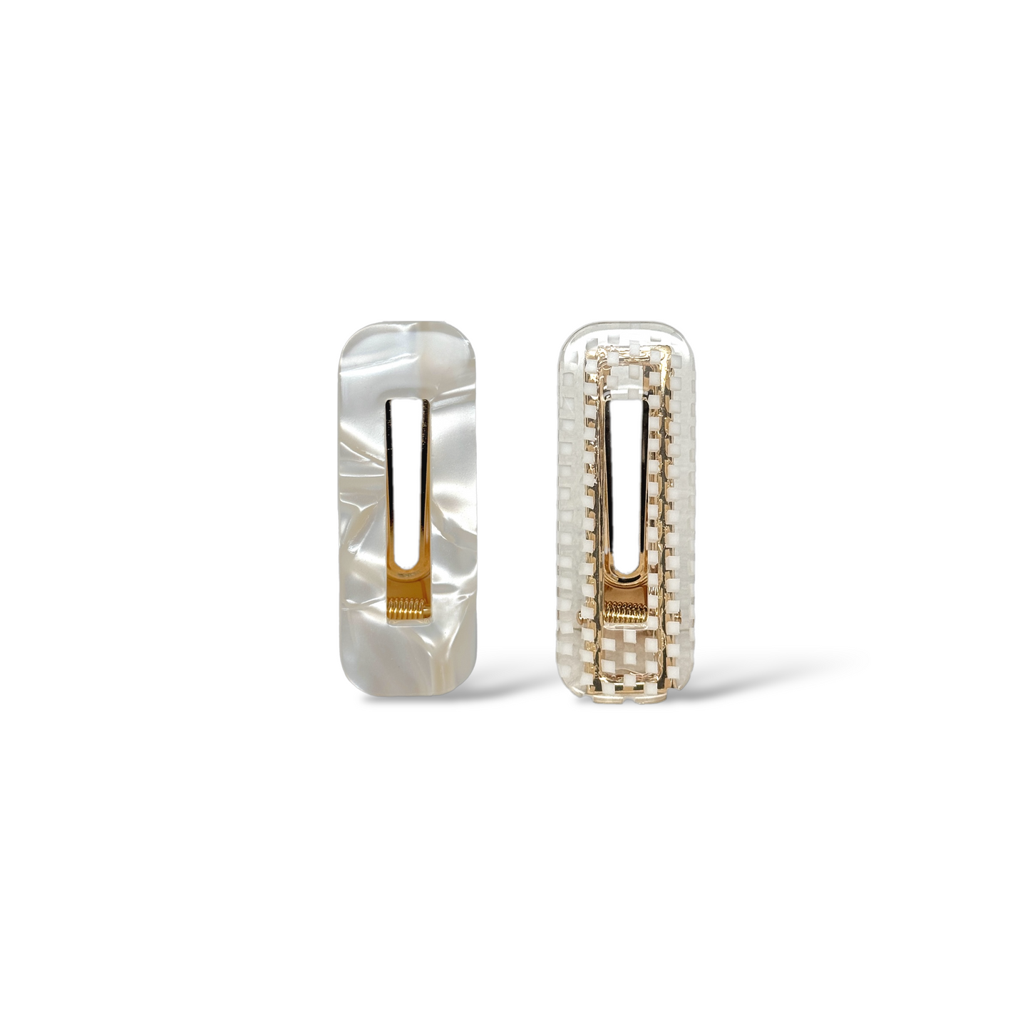 Duo Barrette Set - Linen