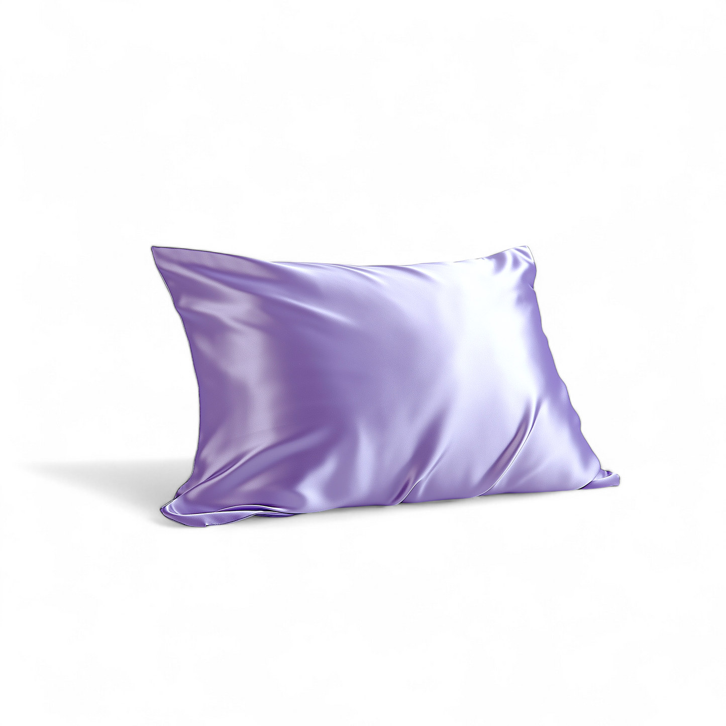 Queen Organic Silk Pillowcase - Lilac