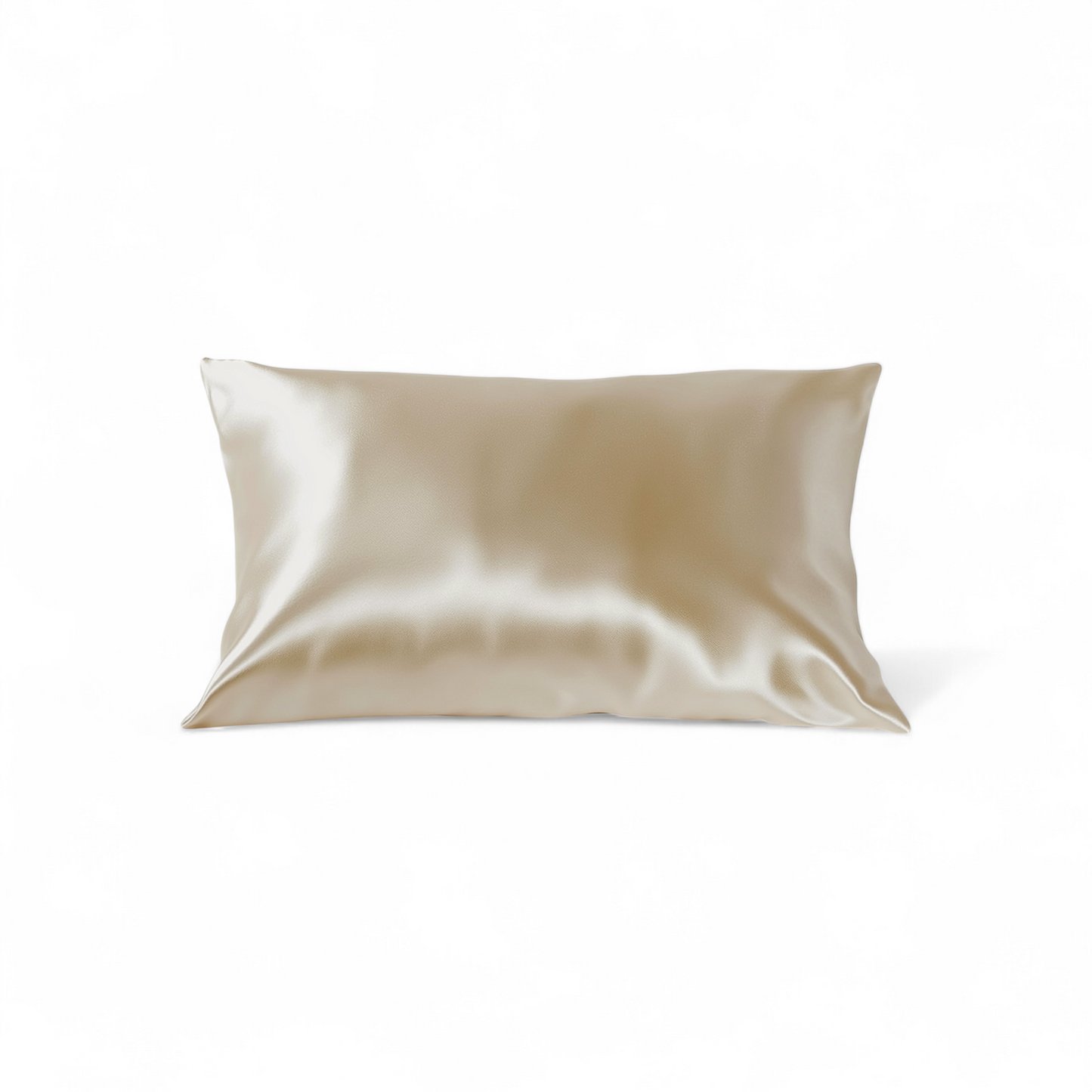 Queen Organic Silk Pillowcase - Champagne