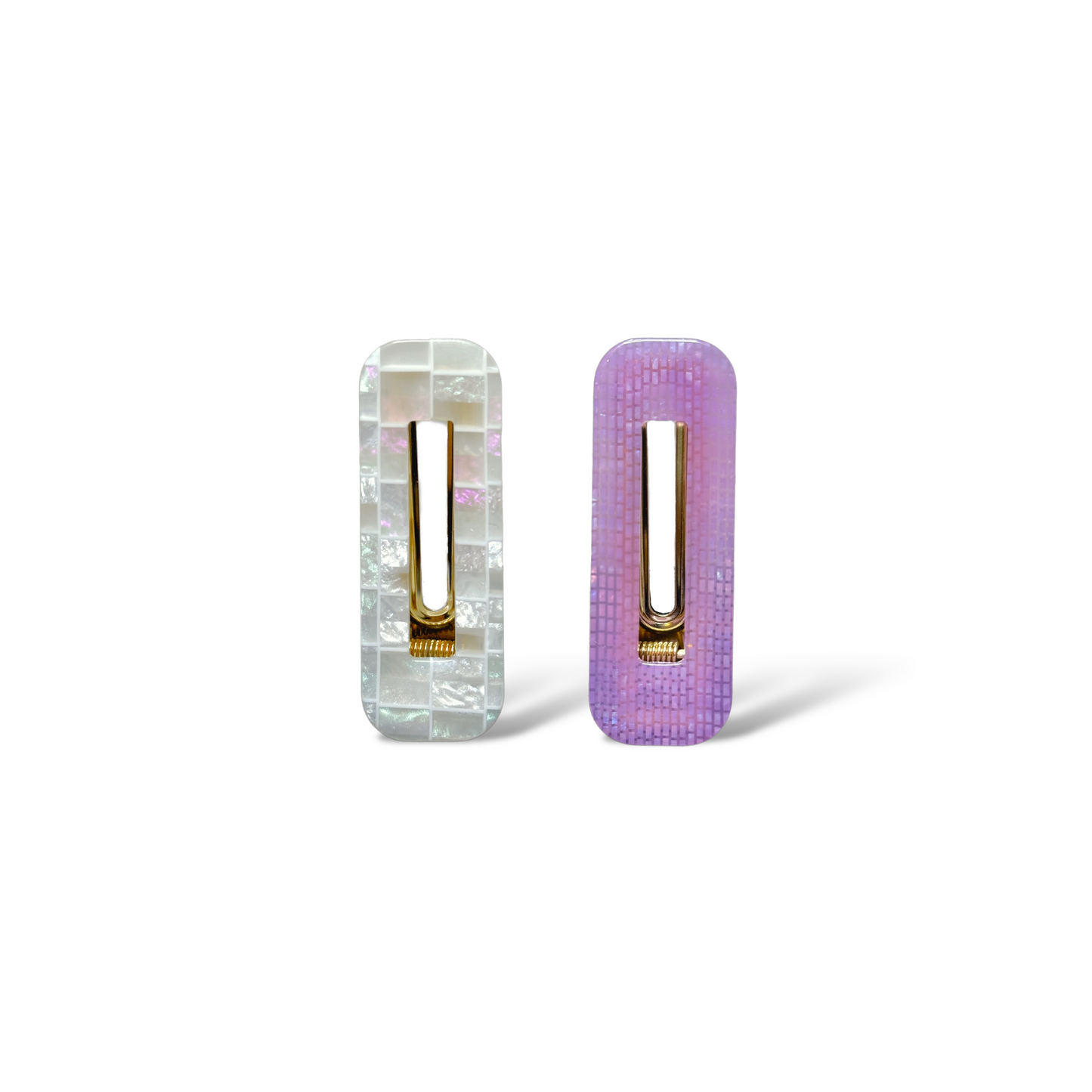 Duo Barrette Set - Lilac