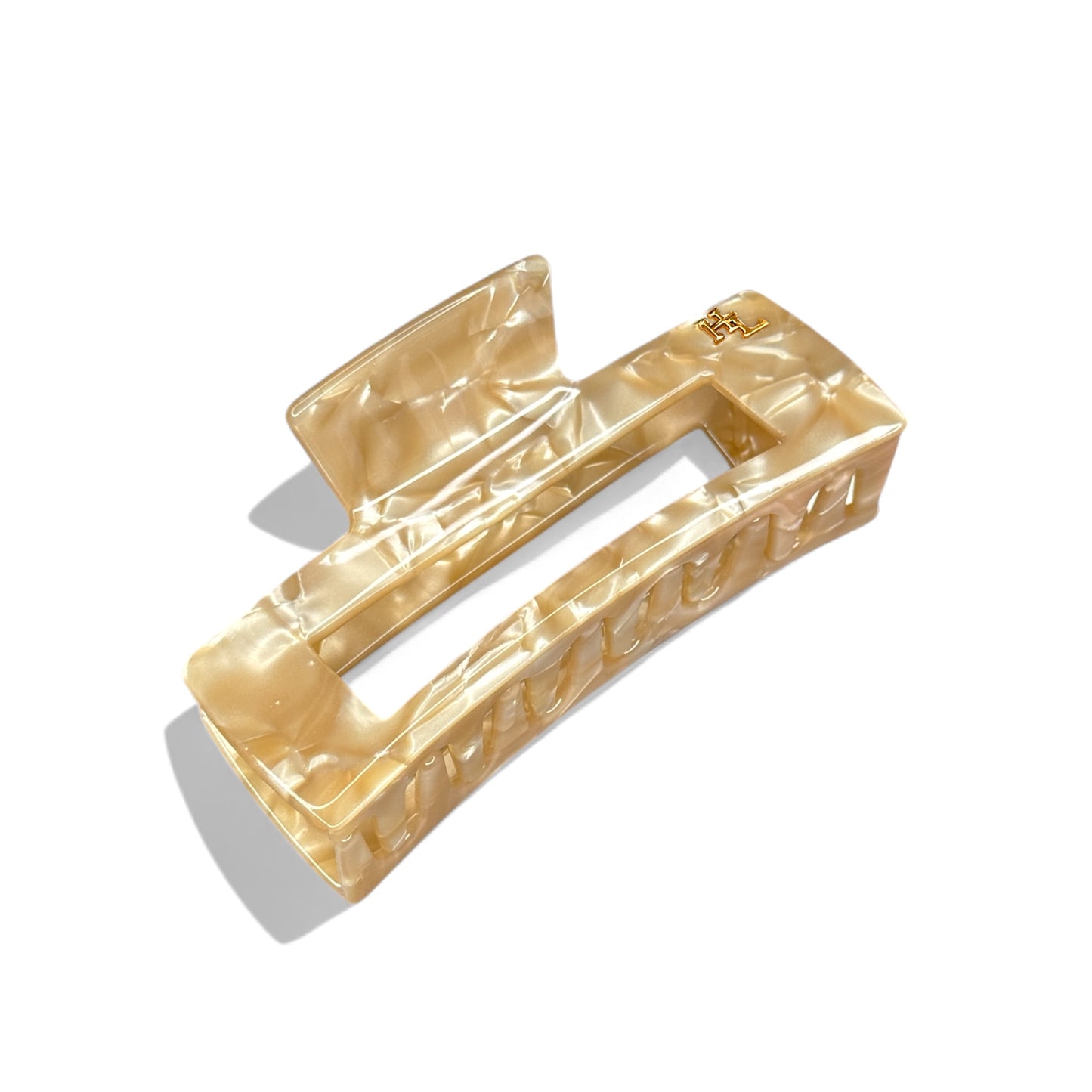 Ecofriendly Acetate Large Claw - Golden Hour