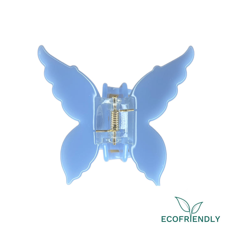 Ecofriendly Acetate Butterfly Claw - Dreamy Blue