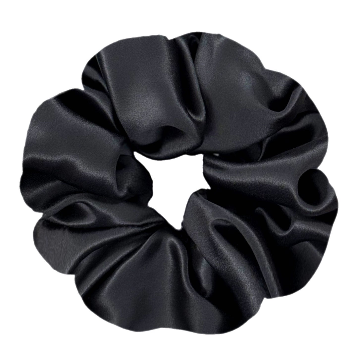 Organic XL Silk Scrunchie - Coco