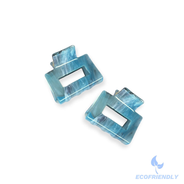 Ecofriendly Acetate 2 Pack Mini Square Claws - Serenity