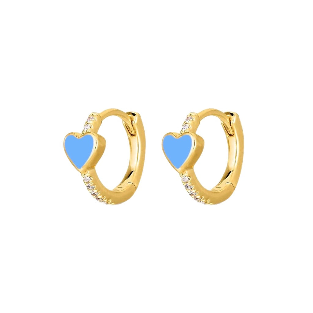 Mini Heart Hoops