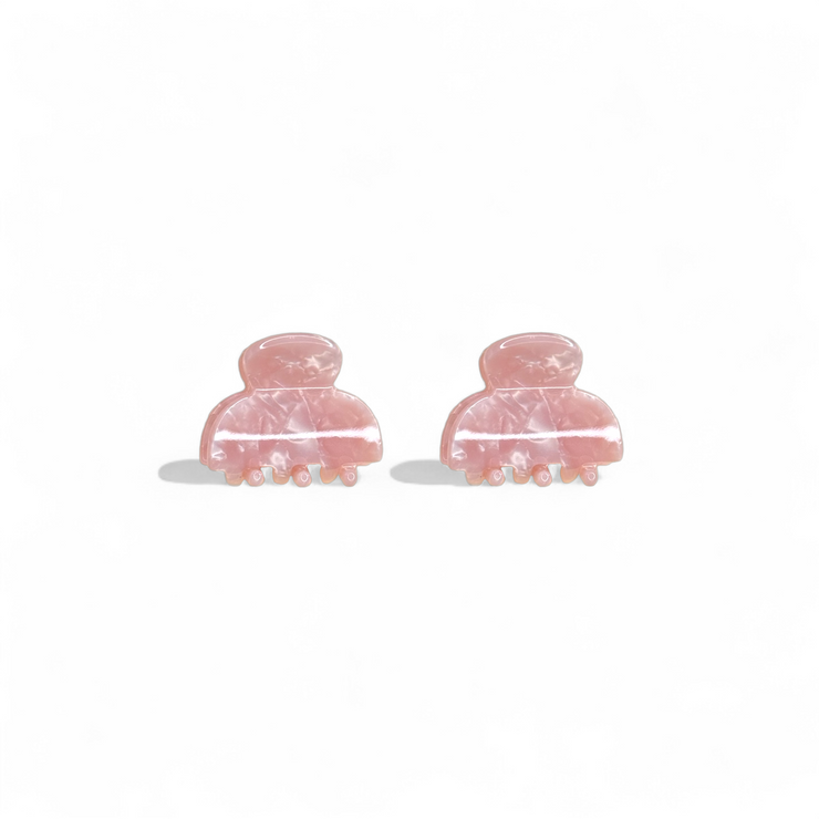 Ecofriendly Acetate 2 Pack Mini Claws - Pink Candy