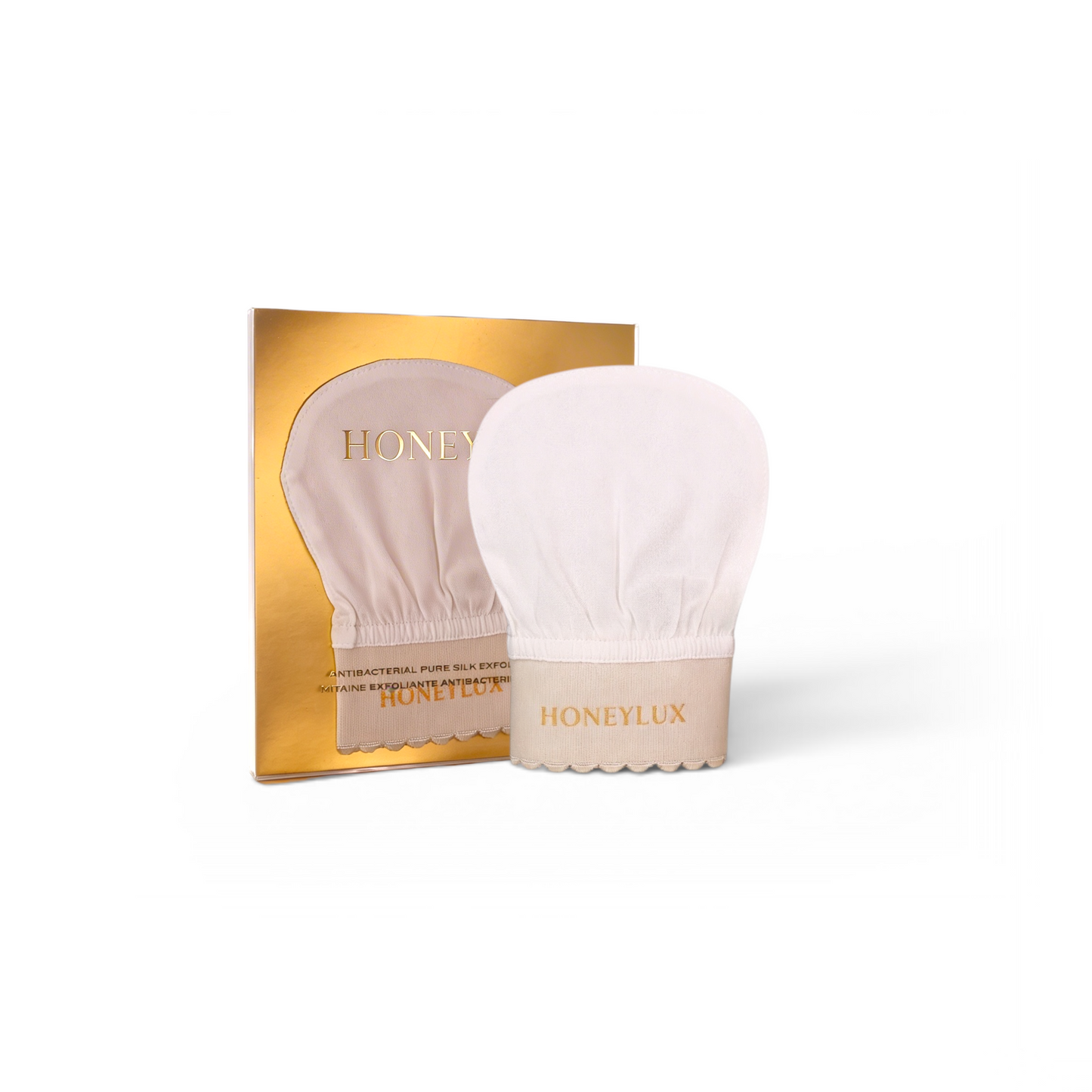 PURE MULBERRY SILK EXFOLIATING MITT - FACE