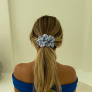 Organic Premium Silk Scrunchie - Halo