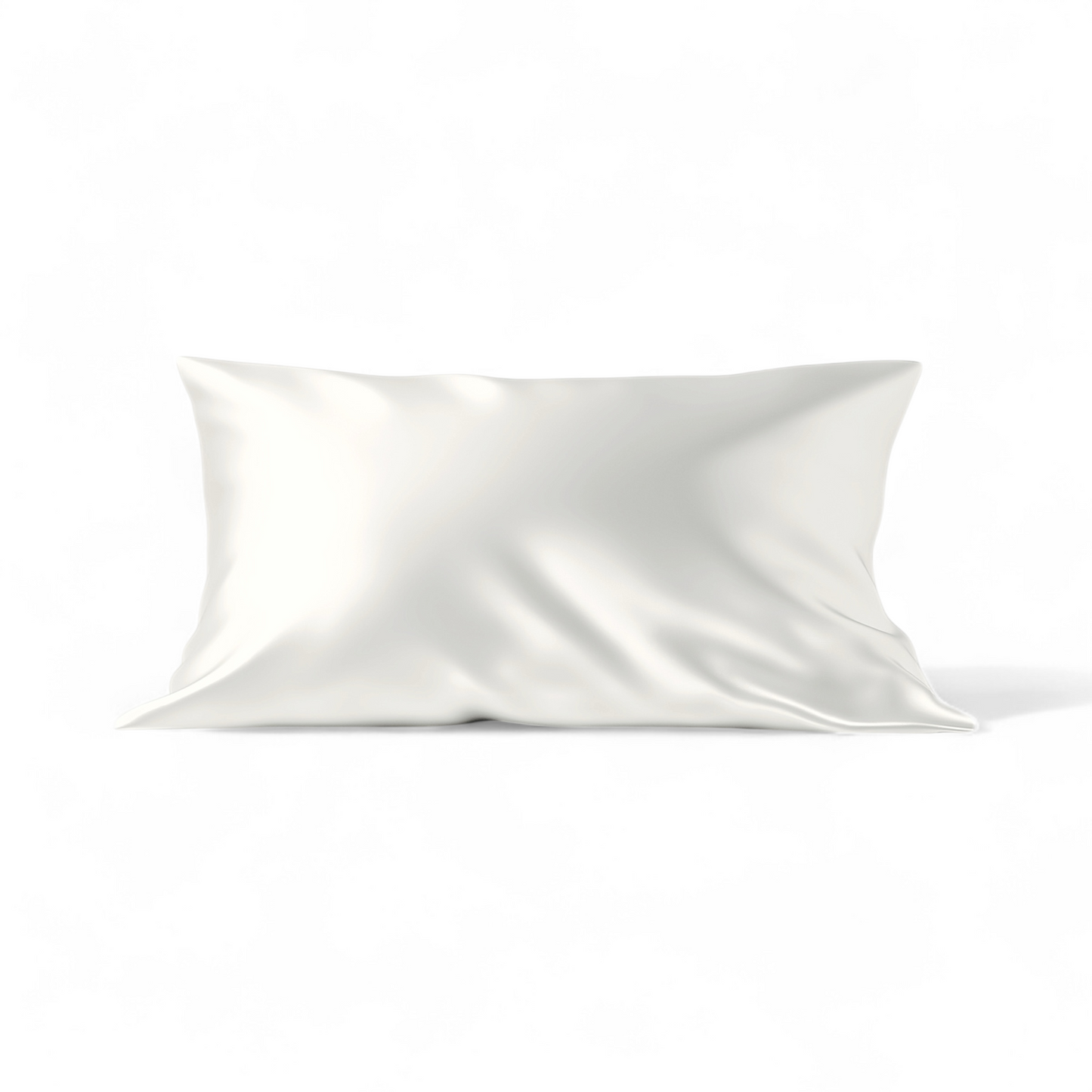 King Organic Silk Pillowcase - White