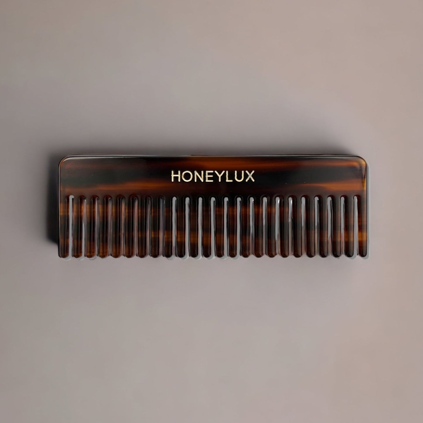 Acetate Detangling Comb - Espresso