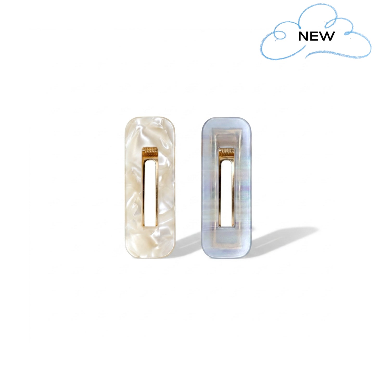 Duo Barrette Set - Cloud