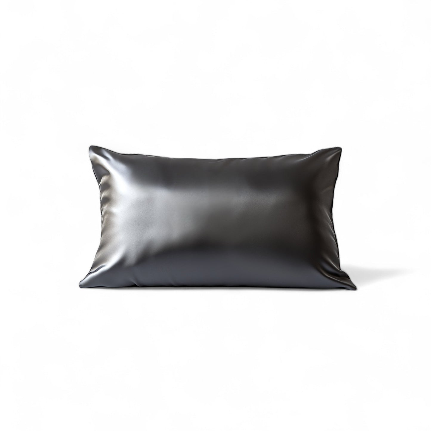 Queen Organic Silk Pillowcase - Ash Grey