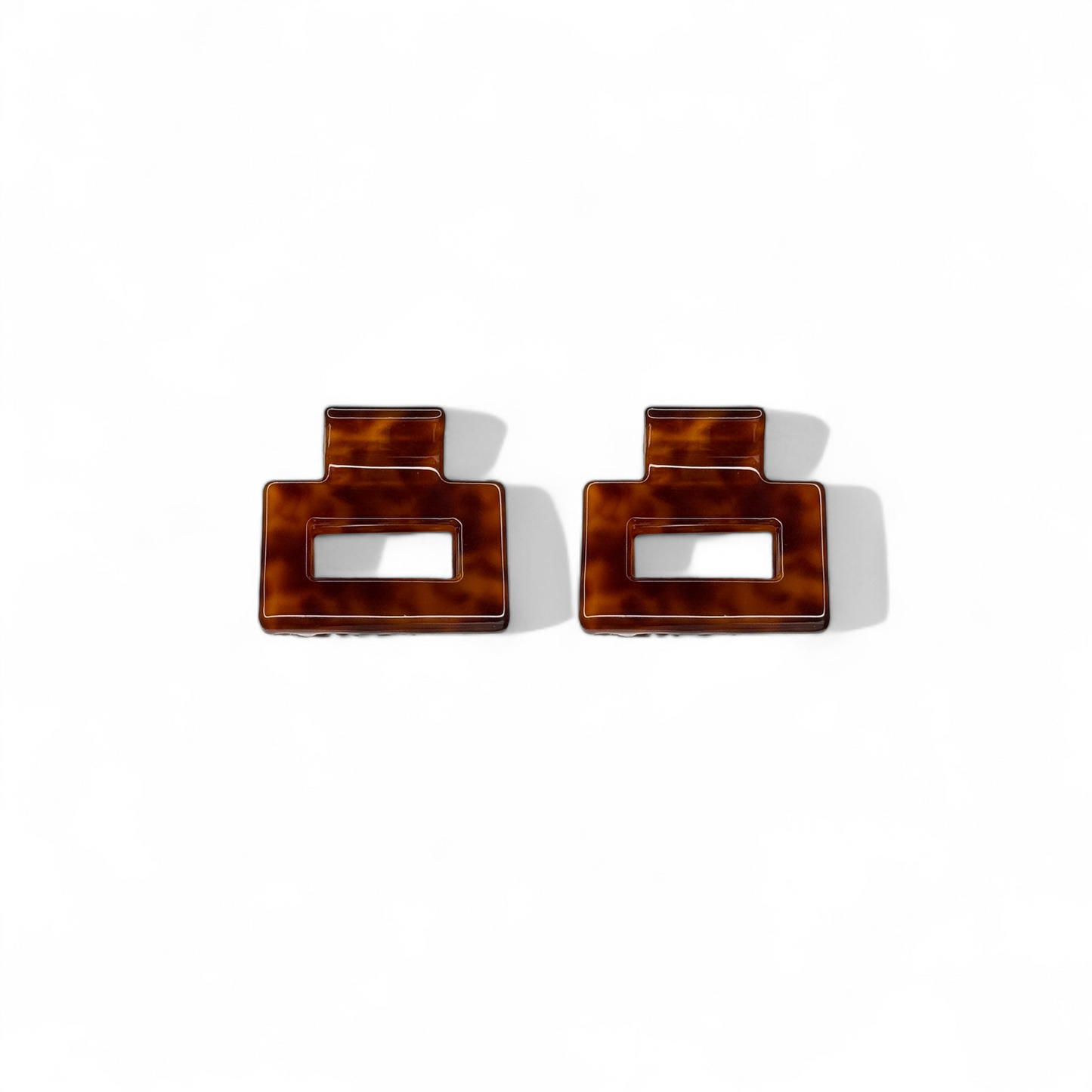 Ecofriendly Acetate 2 Pack Mini Square Claws - Leo