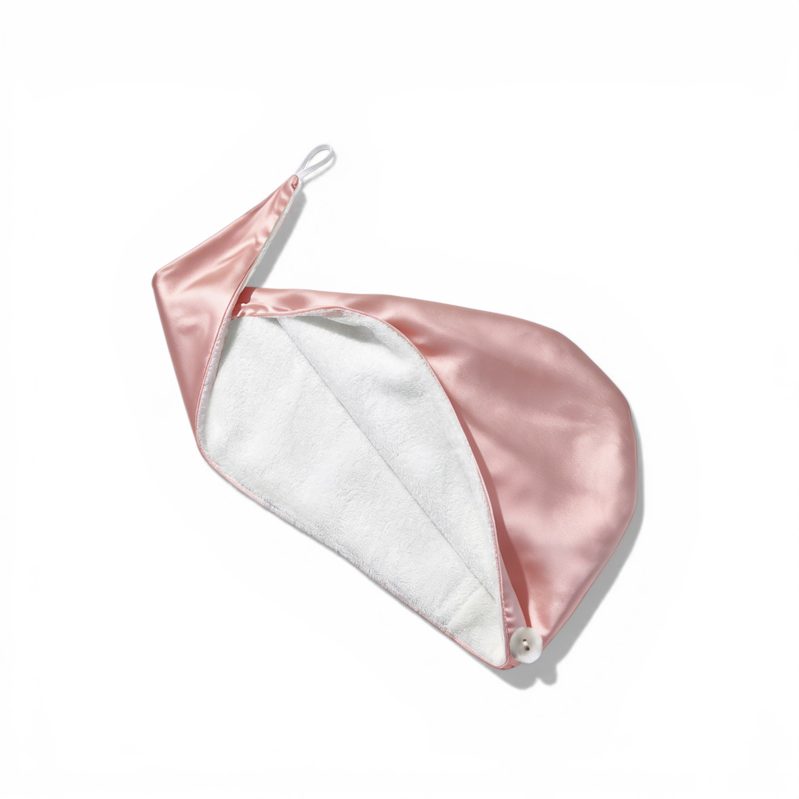 Reversilble Silk & Bamboo Towel Wrap - Pink – HoneyLux Inc.