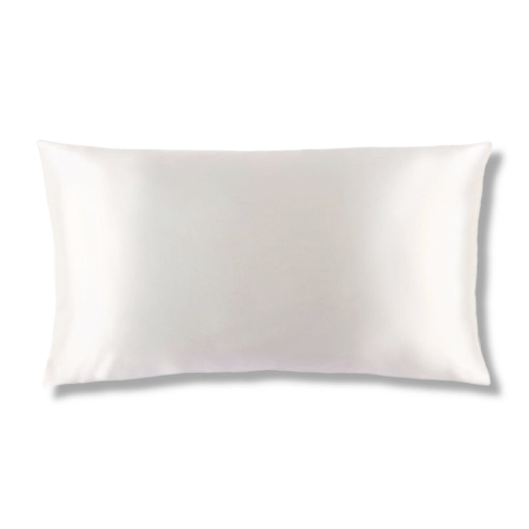 King Organic Silk Pillowcase - White