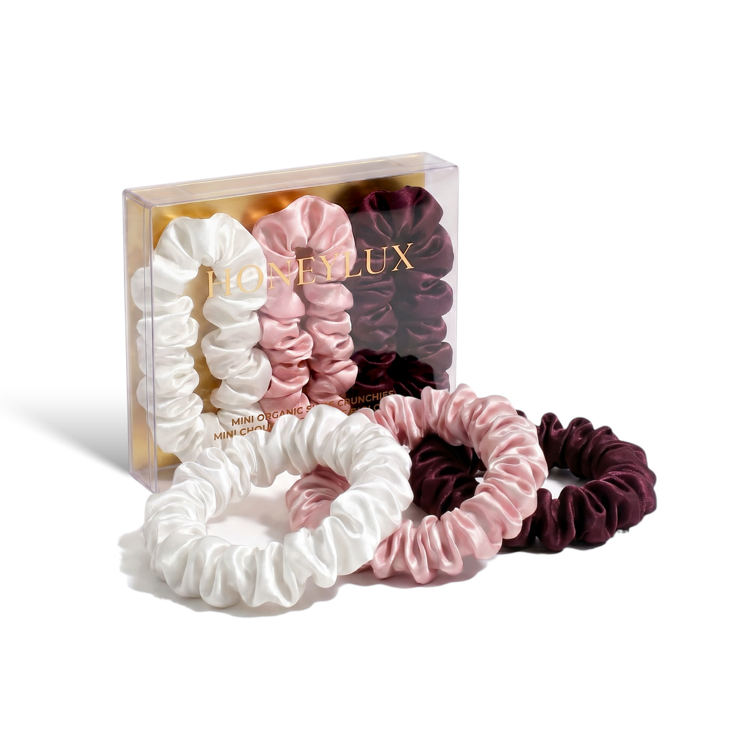 Mini Silk Scrunchie Set - Shortcake