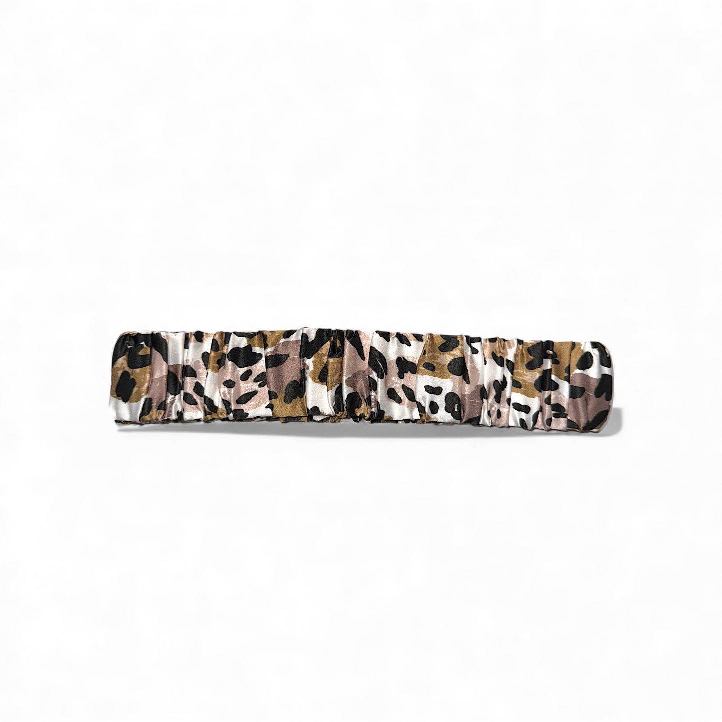 Vanity Organic Silk Headband - Leopard