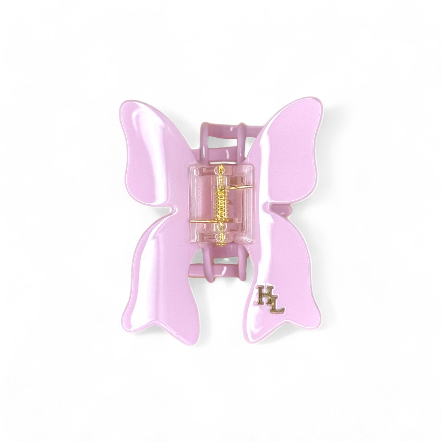 Acetate Bow Claw - Pink