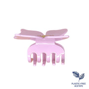 Acetate Bow Claw - Pink