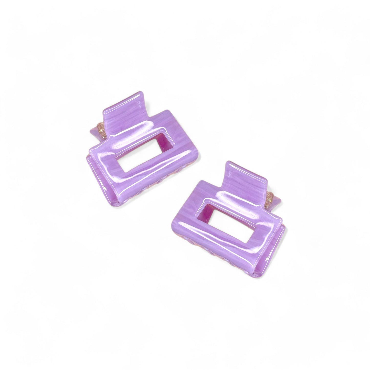 Ecofriendly Acetate 2 Pack Mini Square Claws - Spring Set