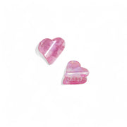 Ecofriendly Acetate 2 Pack Mini Heart Claws - Blushing Rose