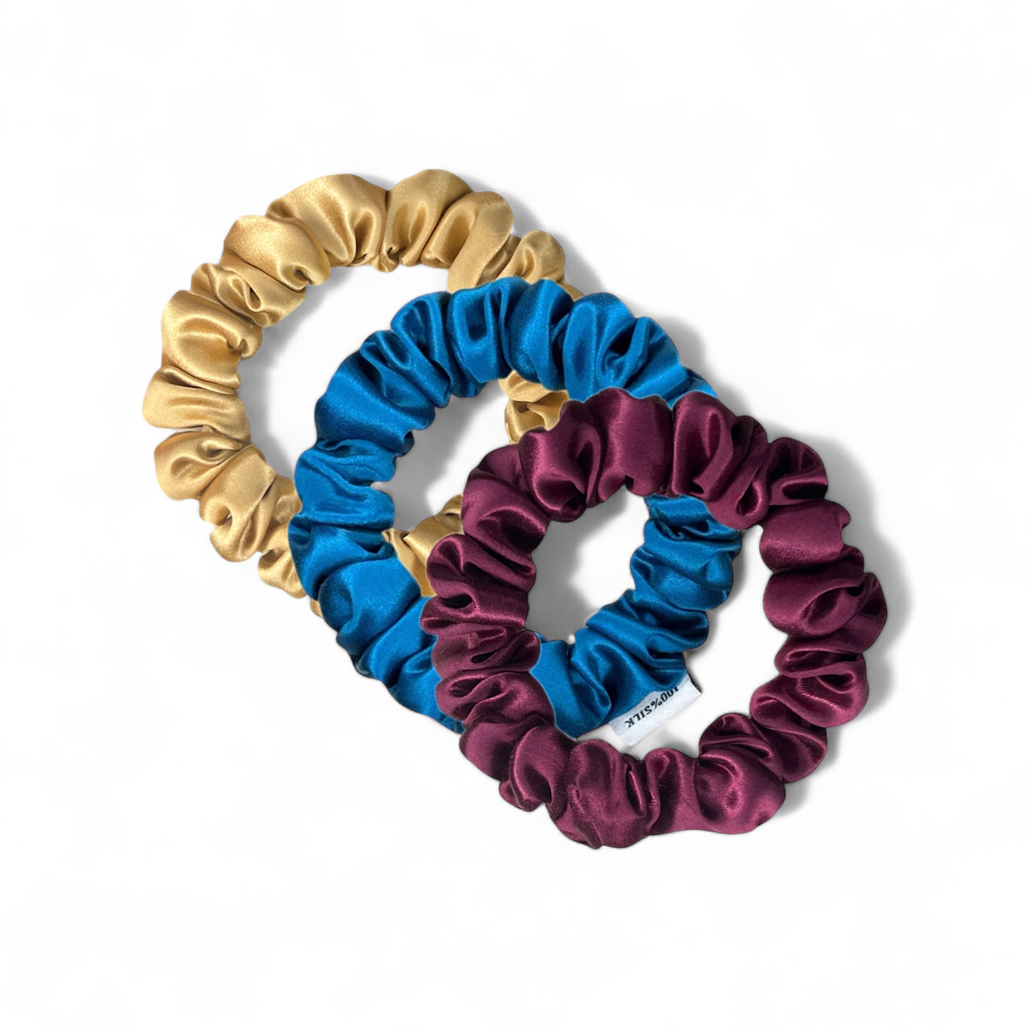 Silk Mini Scrunchie Set - Festive pack