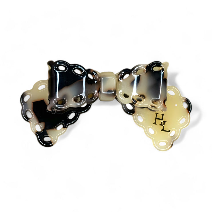 Acetate Bow Barrette - Tortoise