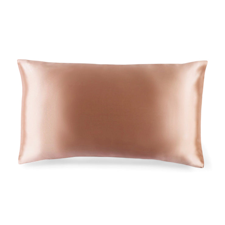 King Organic Silk Pillowcase - Rose Gold