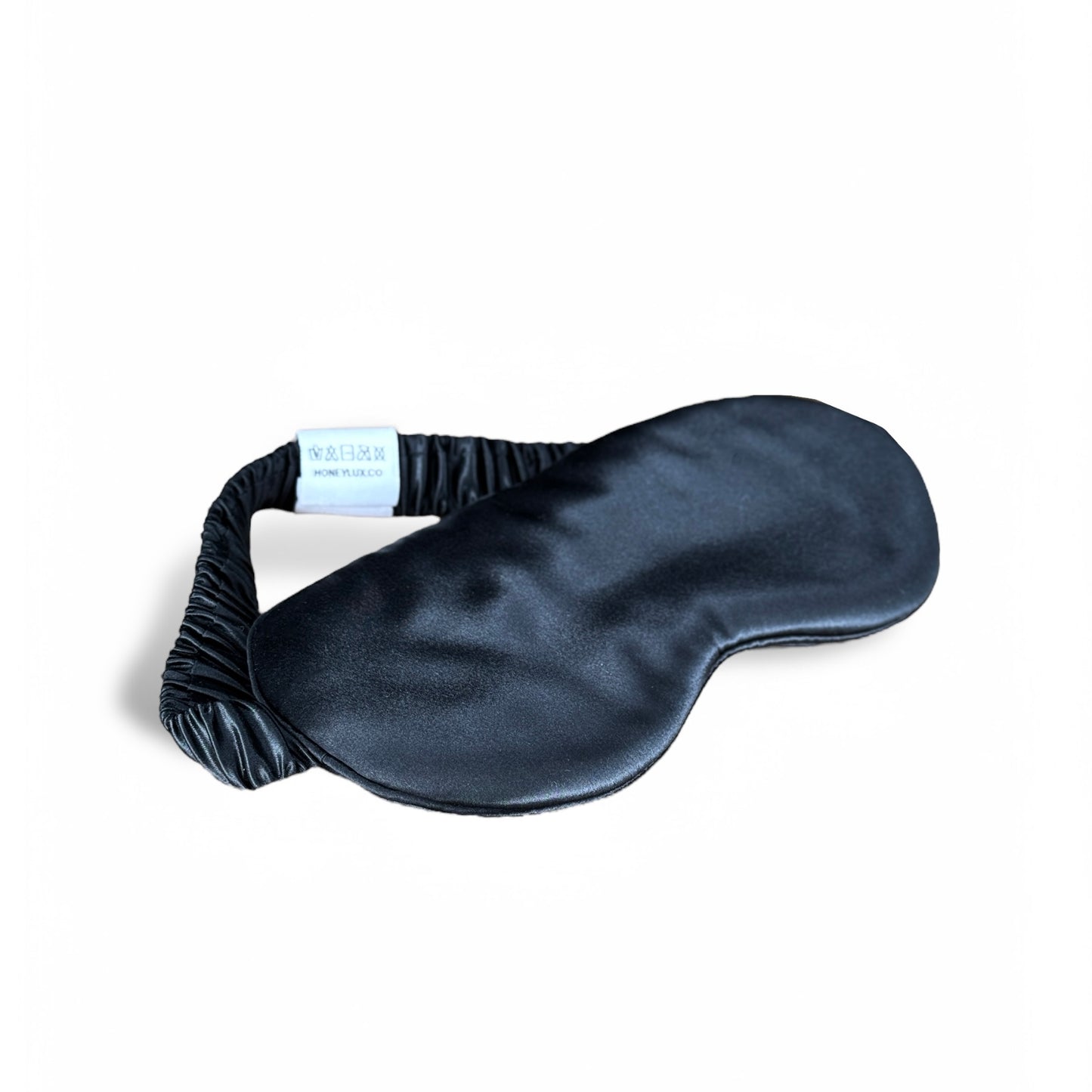 Premium Organic Silk Sleep Mask - Black