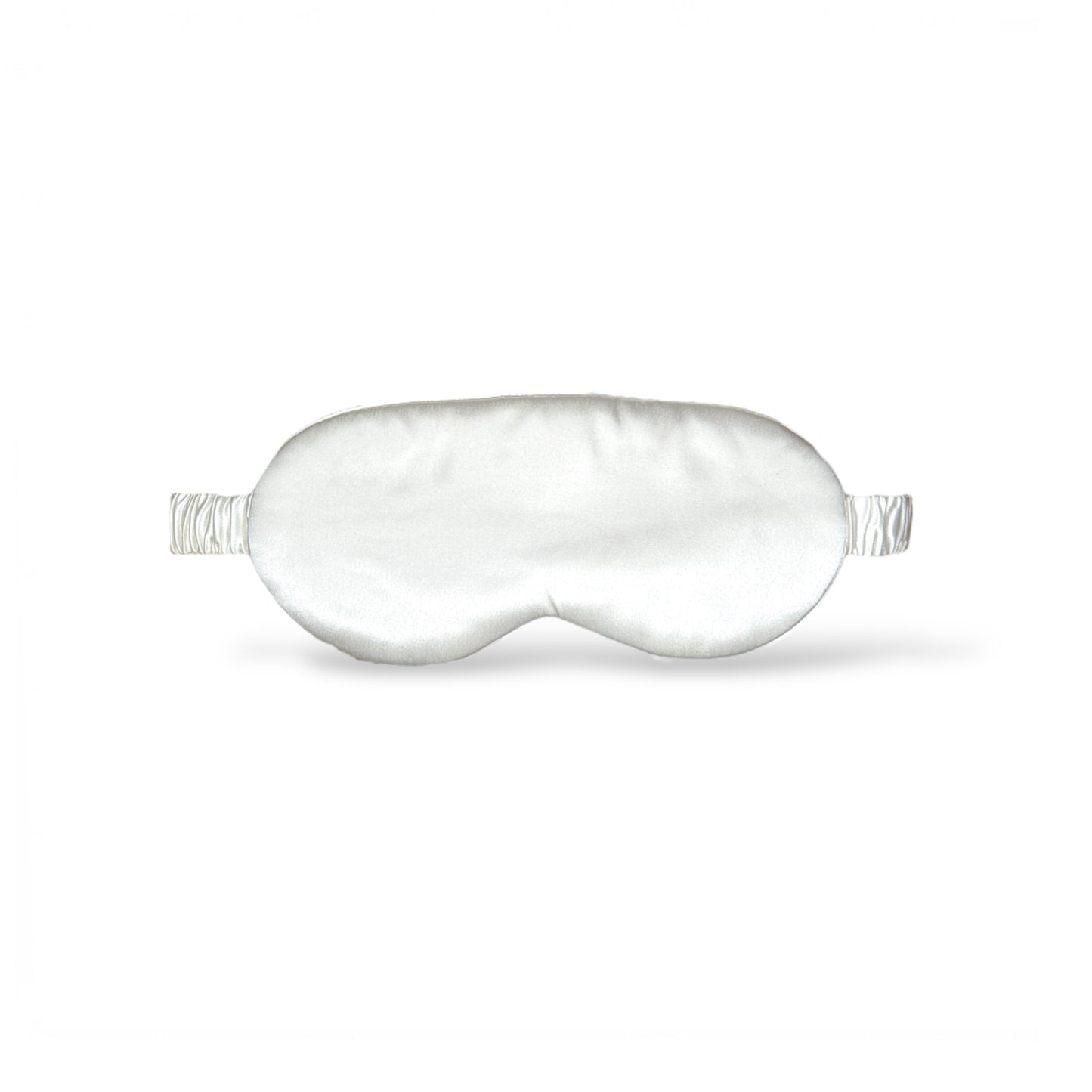 Premium Organic Silk Sleep Mask - White