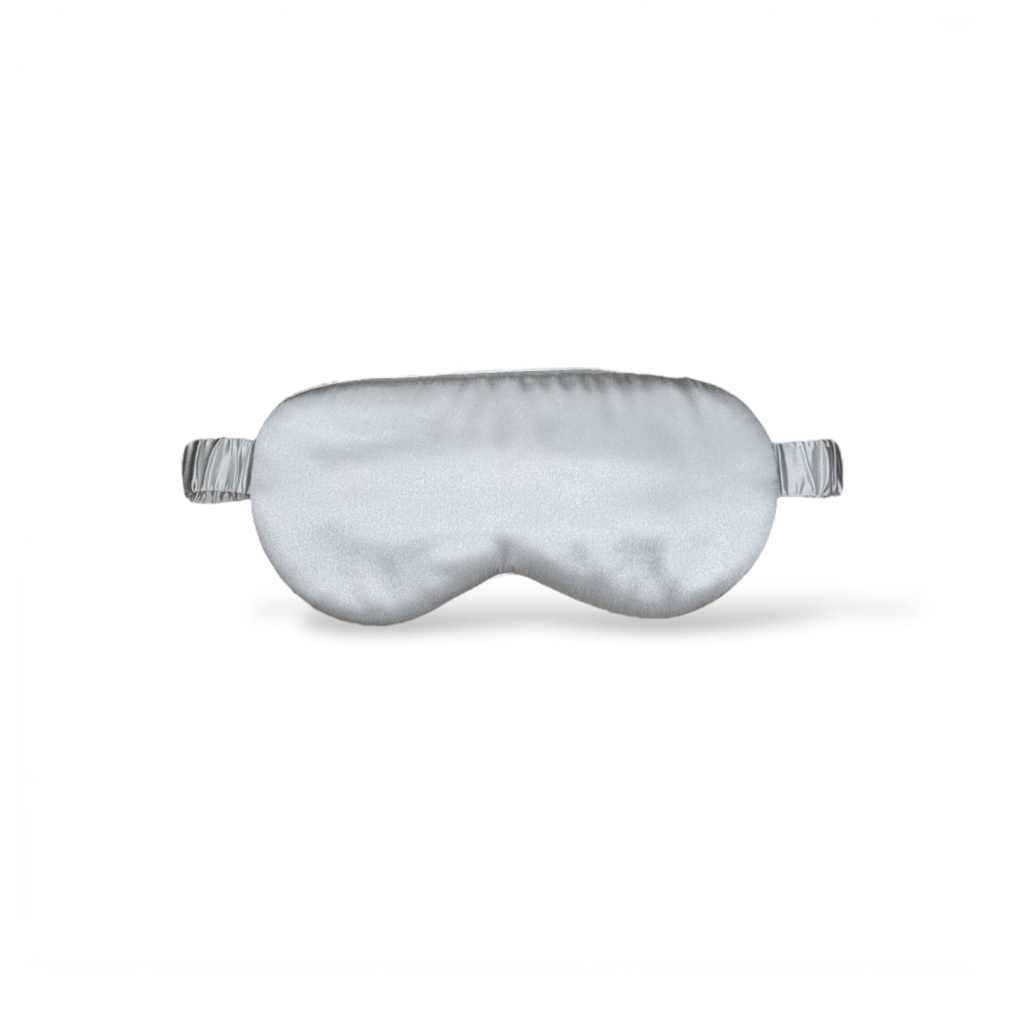 Premium Organic Silk Sleep Mask - Light Grey