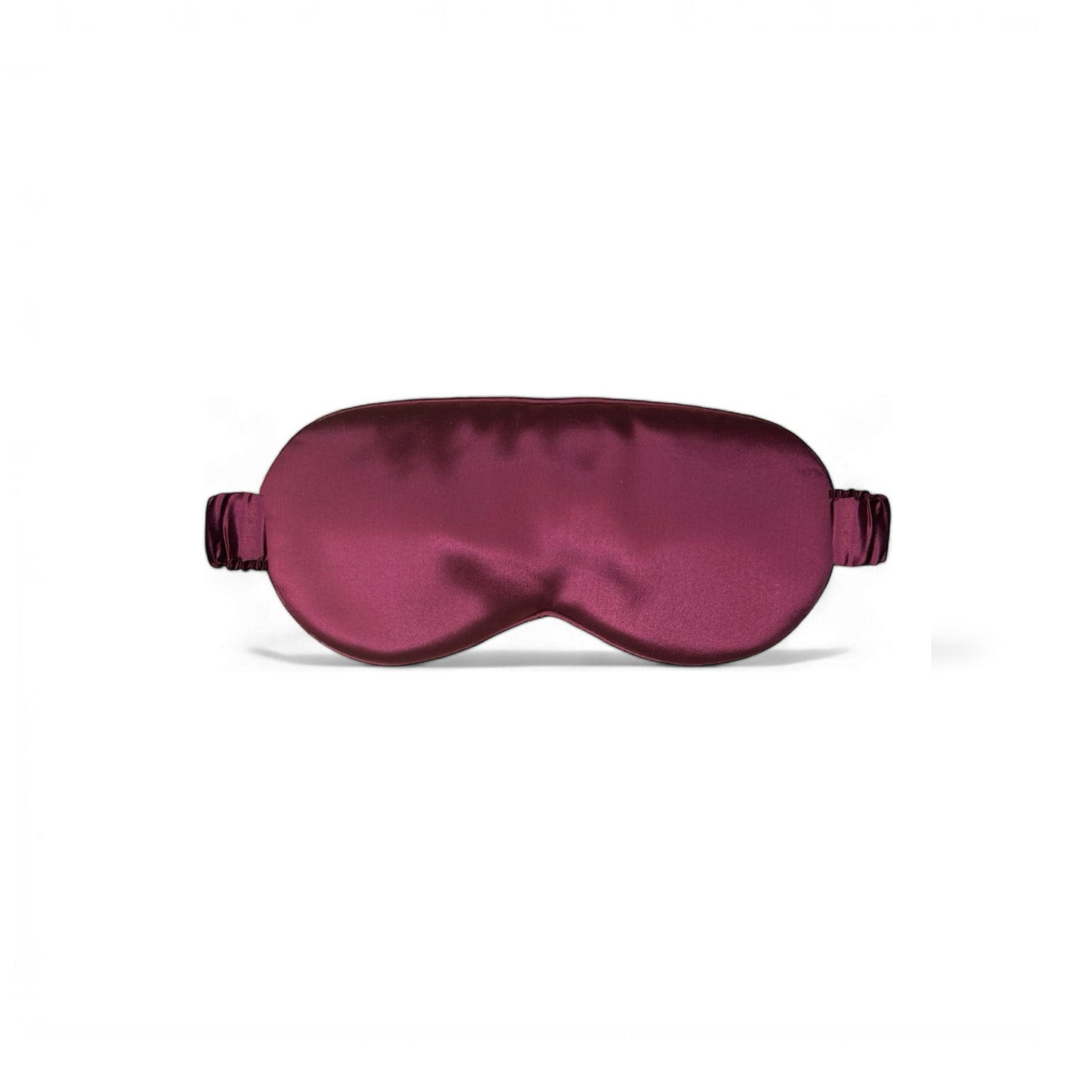 Premium Organic Silk Sleep Mask - Burgundy