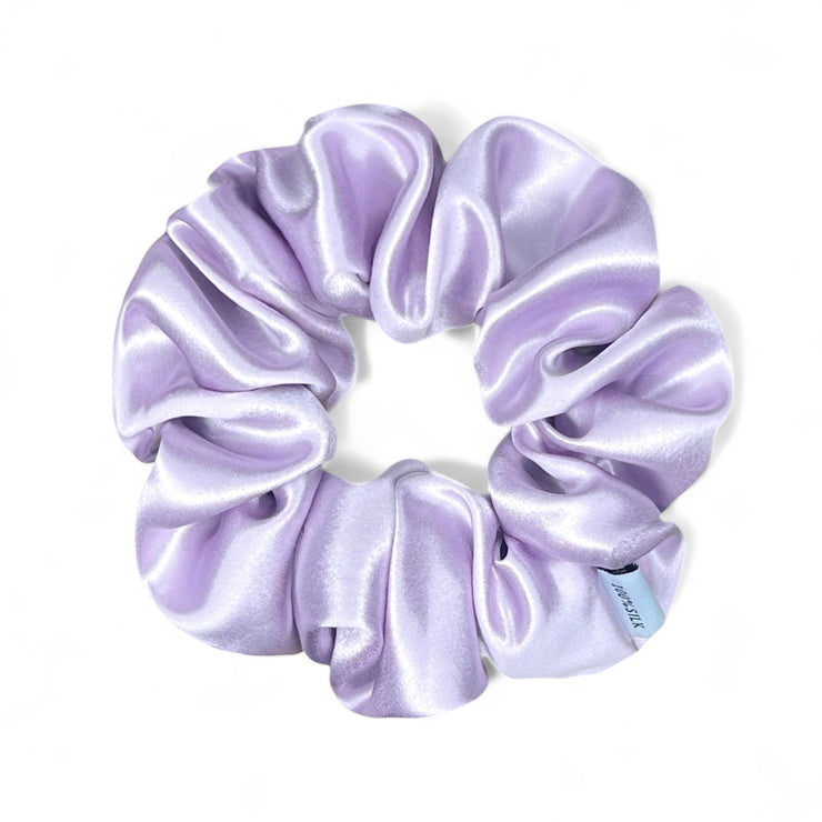 Organic Premium Silk Scrunchie - Lilac