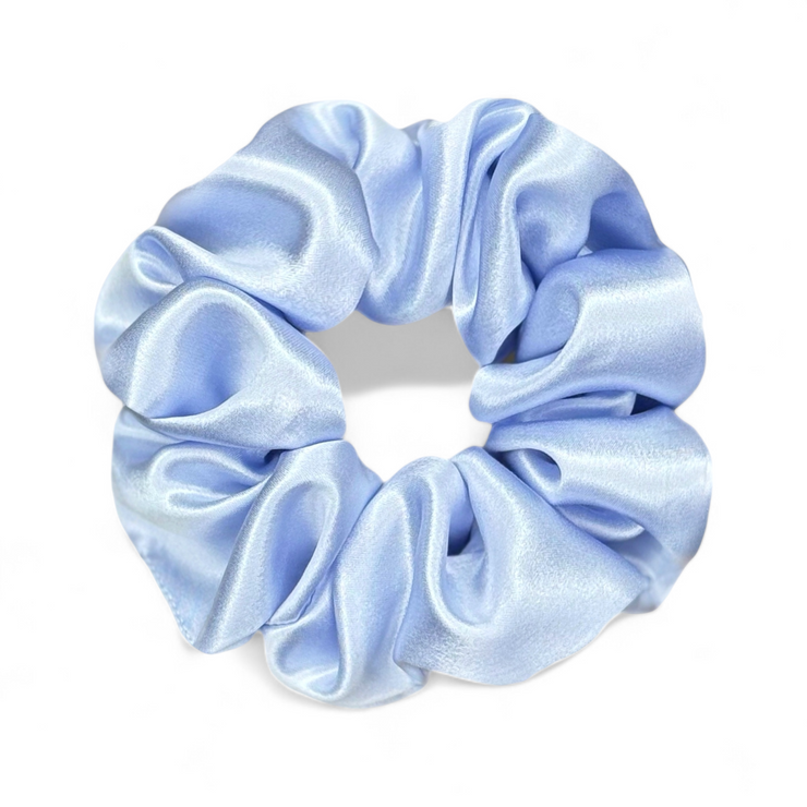 Organic Premium Silk Scrunchie - Halo