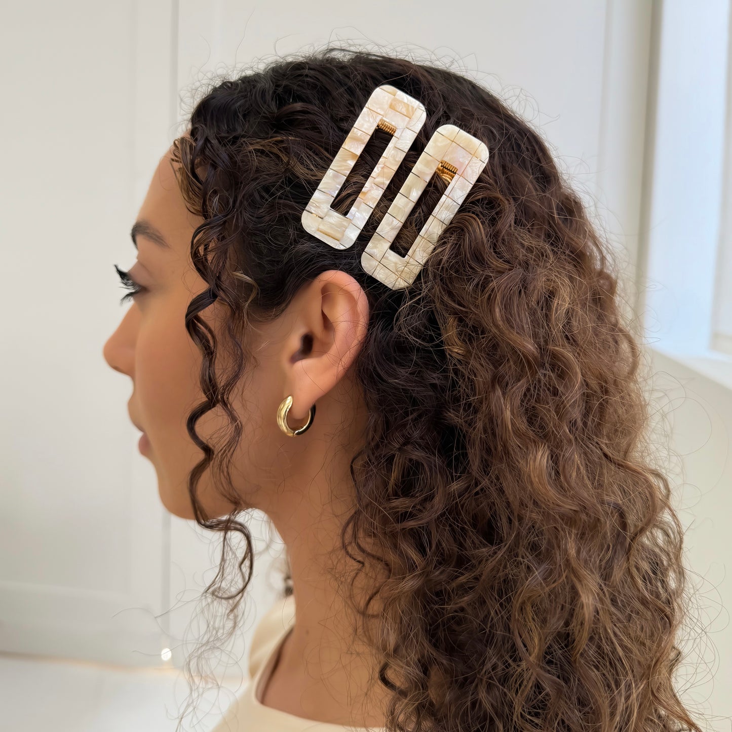 Duo Barrette Set - Seaglass