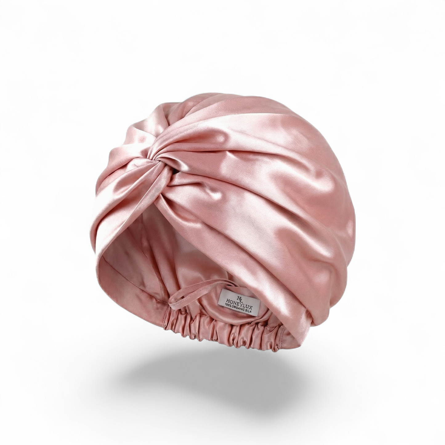 Organic Silk Hair Bonnet - Pink