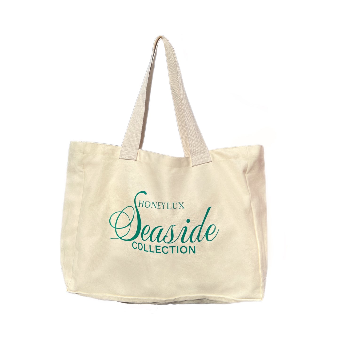 Organic Cotton Oversized Tote - Rich Green