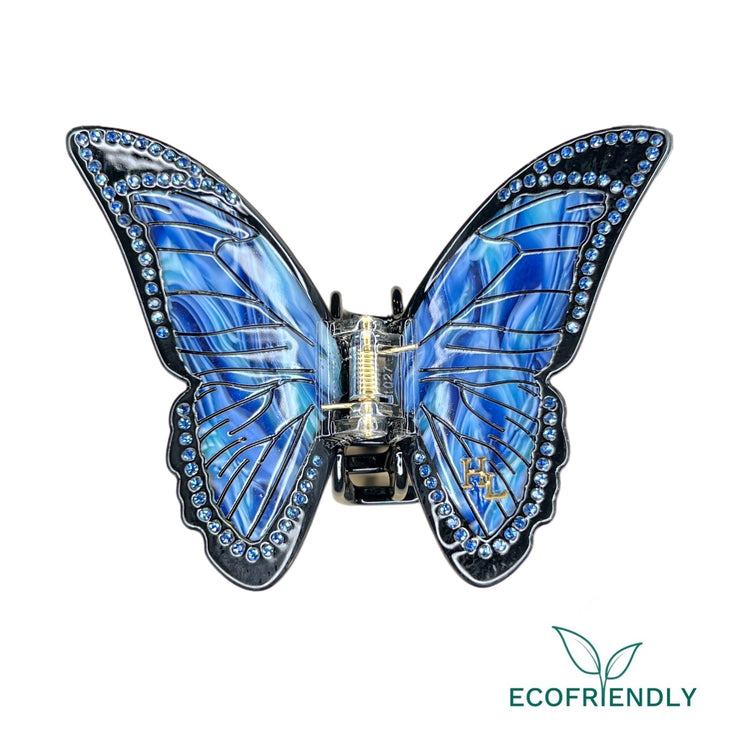 Ecofriendly Acetate XL Butterfly - Blue