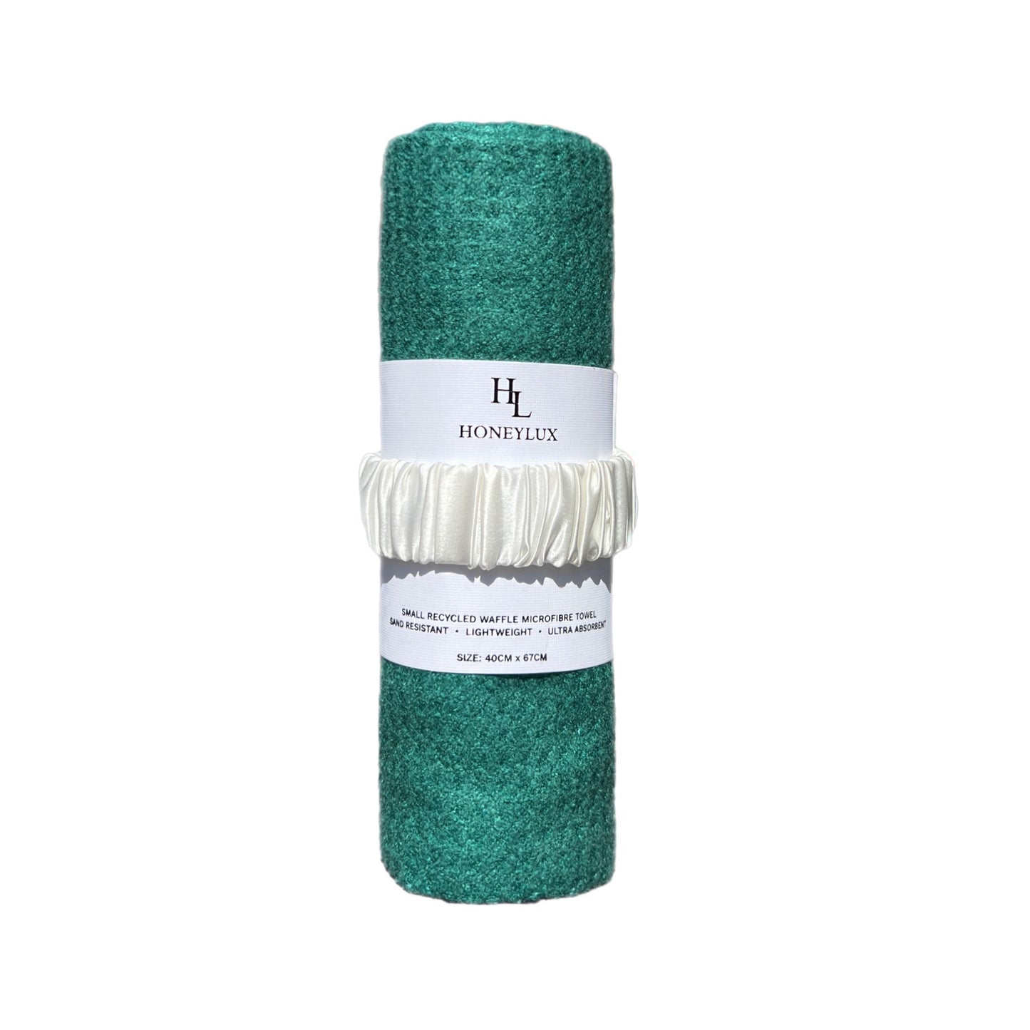 Small Waffle Towel - Green