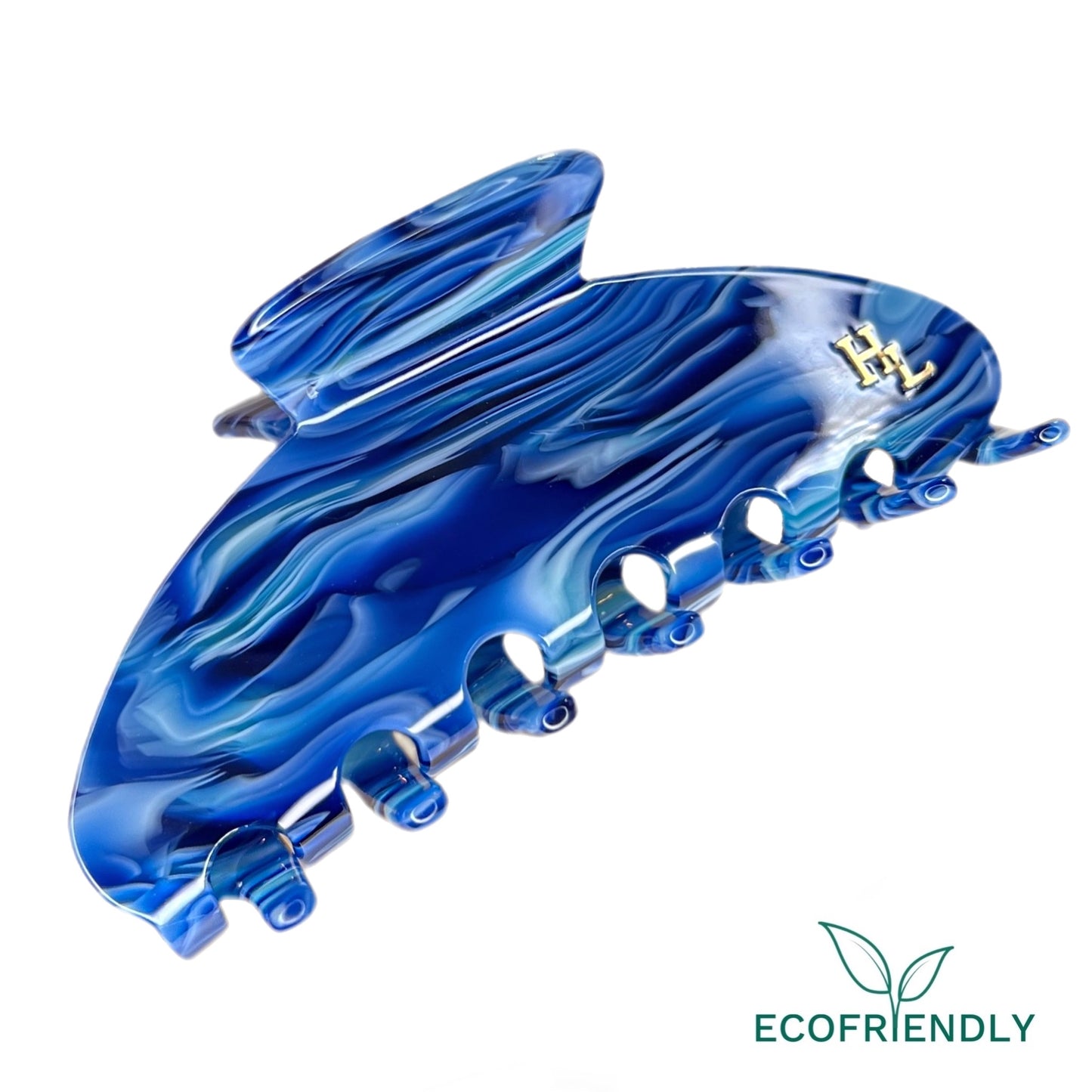 Ecofriendly Acetate Round Claw - Ocean