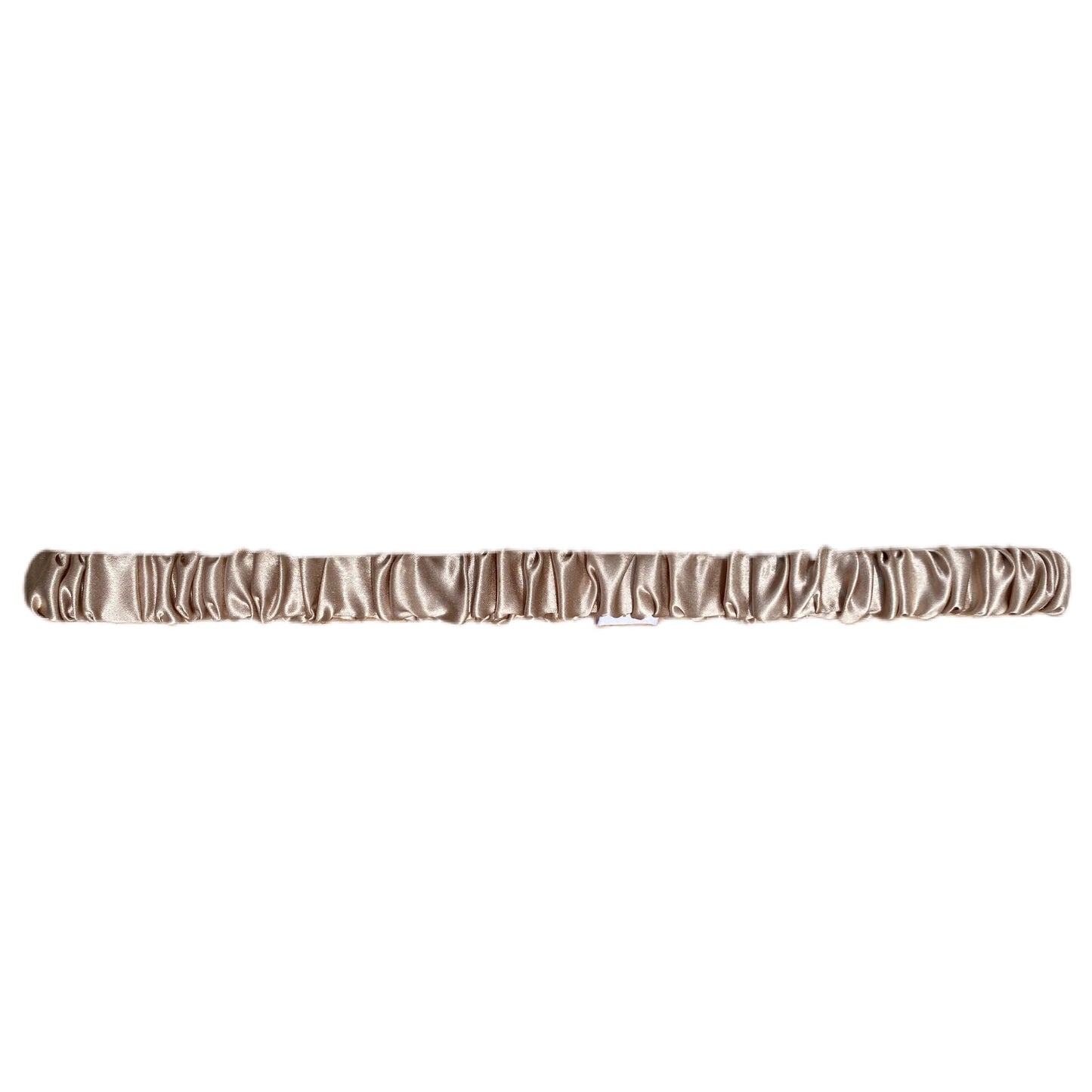 Mini Organic Silk Headband - Champagne