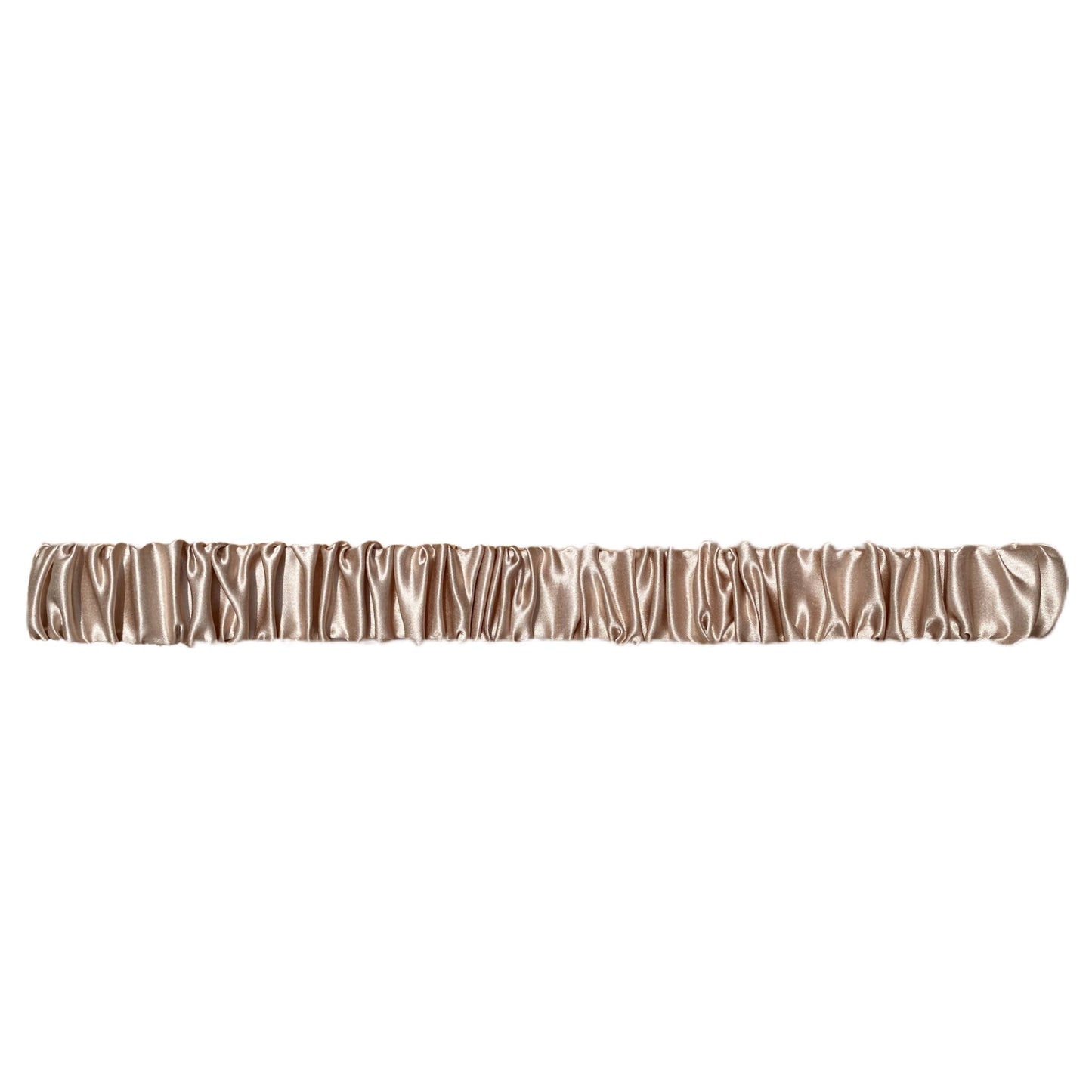 Midi Organic Silk Headband - Champagne