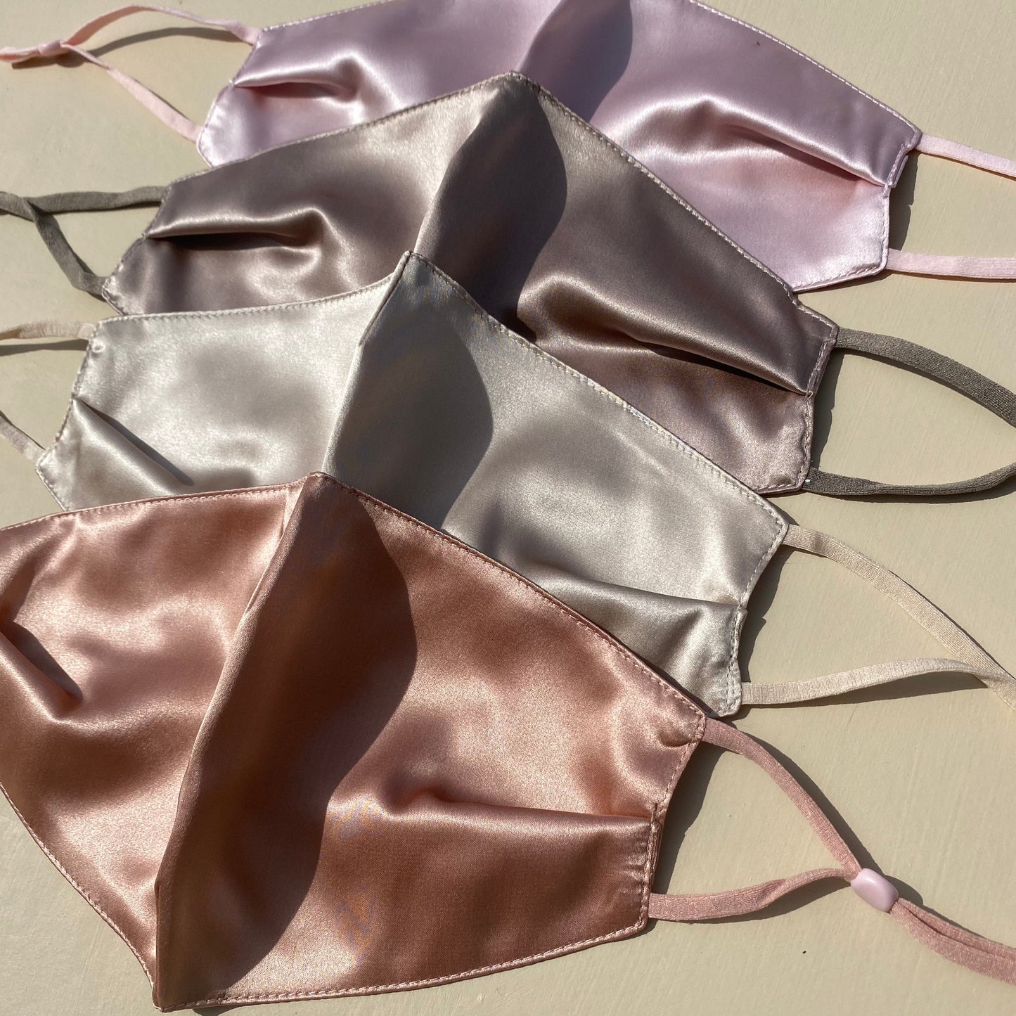 Anti-Acne Organic Silk Masks - Rose Gold