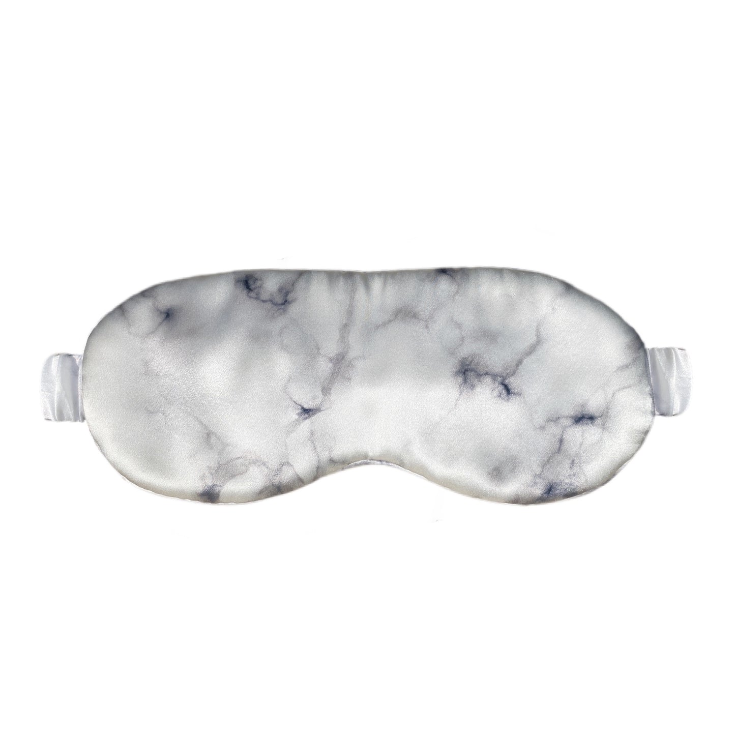 Premium Organic Silk Sleep Mask - Marble Print