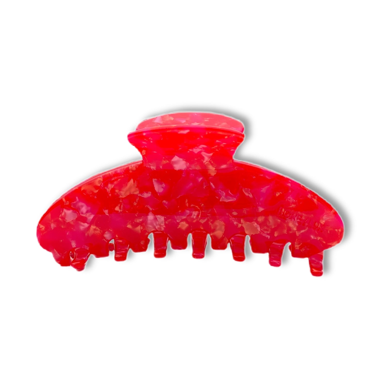 Ecofriendly Acetate Round Claw - Fruit Punch