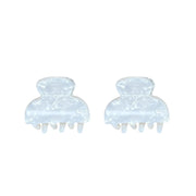Ecofriendly Acetate 2 Pack Mini Claws - Pearl