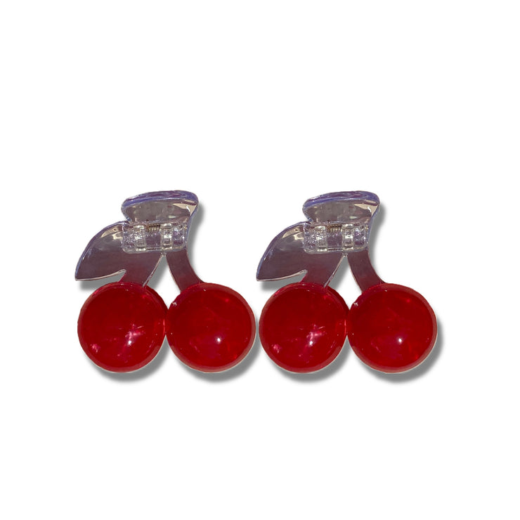 Ecofriendly Acetate 2 Pack Cherry Claws - Red