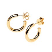 Gold Hoop Earrings - Small